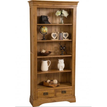 French Oak - 90cm : Kệ Sách Gỗ Sồi 5 Tầng + 2 Ngăn Kéo French Oak - 90cm : Kệ Sách Gỗ Sồi 5 Tầng + 2 Ngăn Kéo